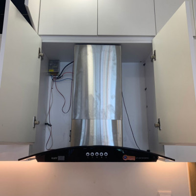 Máy hút mùi kính cong 900mm KAFF KF-GB906 - Hàng Chính Hãng