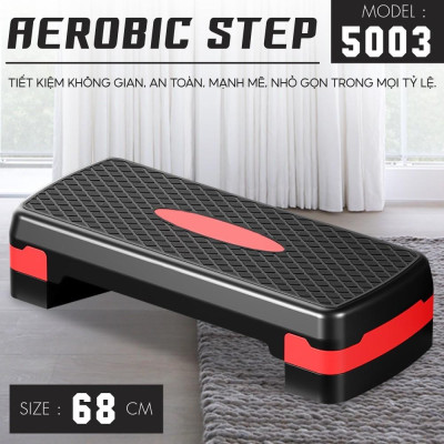BG Bục dậm nhảy AEROBIC STEP 68CM - RED giảm cân hiệu quả