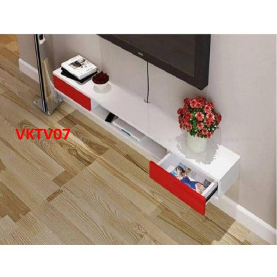 Kệ ti vi treo tường 2 ngăn kéo VKTV07 - Nội thất lắp ráp