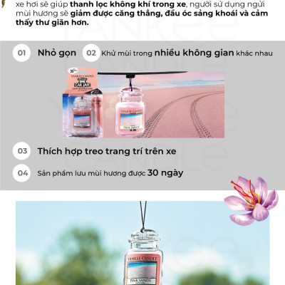 Sáp thơm xe Yankee Candle - New Car Scent