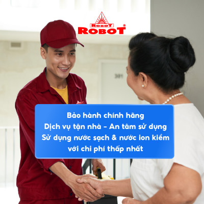 Máy Lọc Nước R.O Hydrogen Kiềm Nóng Thông Ninh ROBOT HydroMegaPlus-9 - Hàng Chính Hãng