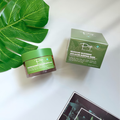Mặt Nạ Ngủ Ngải Cứu Ngừa Mụn Sáng Da POP