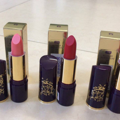 Son lì Naris Ceniciente Lipstick Nhật Bản 3g (#104: Đỏ cherry) + Móc khóa