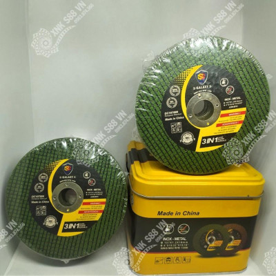 200 viên Đá cắt Sắt, Đá Cắt Inox ,Lưỡi Cắt Sắt, Lưỡi Cắt Inox 100 Cắt Sắc, Bền