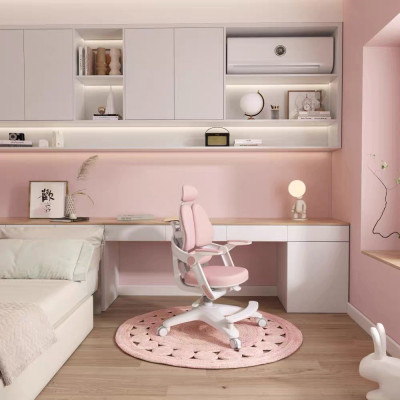 Ghế học sinh chống gù đa năng Juno sofa nâng hạ chiều cao tay gạt CT GV26 có khóa bánh trọng lực, xoay 360 độ