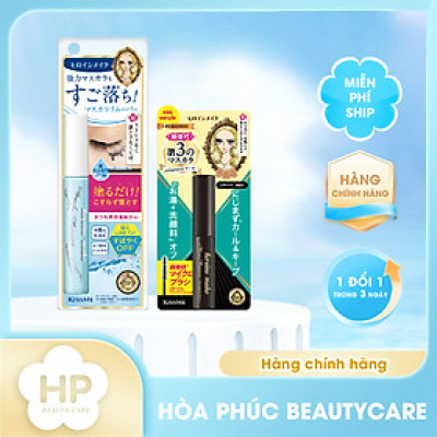 Combo Mascara Chuốt Cong Tơi Mi Và Tẩy Trang Mi Kissme Heroine Make (Combo 6.6 mL & 1.8 G)