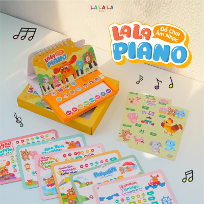 Đồ Chơi Âm Nhạc Lala Piano Phát Nhạc Tiếng Anh và Tiếng Việt cho bé – Lalala Baby