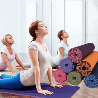Thảm tập yoga cao cấp dày 2 lớp  ,thảm tập gym ,thiết kế dạng hạt nổi ,ma sát tốt ,độ bám cao tránh trơn trượt , sử dụng được trên mọi bề mặt dễ gấp gọn tiện mang theo mọi nơi