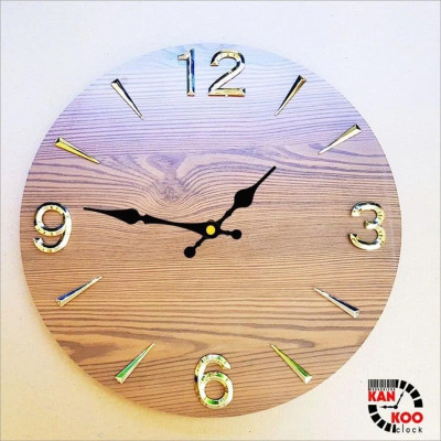 Bộ Số Xi Vàng Gắn Đồng Hồ Treo Tường – Sáng Bóng, Sang Trọng, Dễ Lắp Đặt