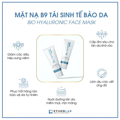 Mặt Nạ B9 Kyung Lab Bio Hyaluronic Face Mask Của Hàn Quốc 100ml