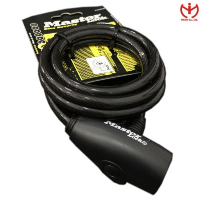 Khóa xe đạp Master Lock 8126 EURDPRO Khóa dây cáp dài 1.8m x 8mm dùng chìa - MSOFT