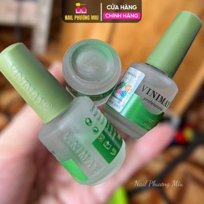 Kiềm Dầu Vinimay Primer Chai 15ml Cao Cấp Làm Nail, Khử Dầu Bề Mặt Móng Giúp Sơn Gel Bám Chắc Bền Sau Đắp Bột Gel