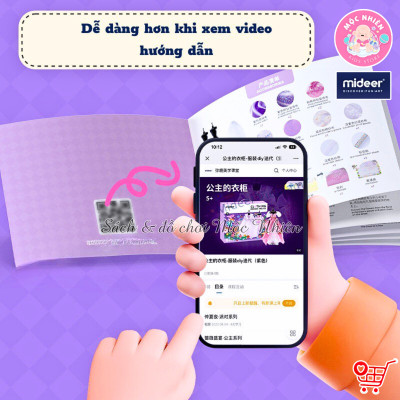 Đồ chơi thiết kế thời trang Mideer Clothing Design House - Dụng cụ may vá thủ công tại nhà cho bé từ 5 tuổi
