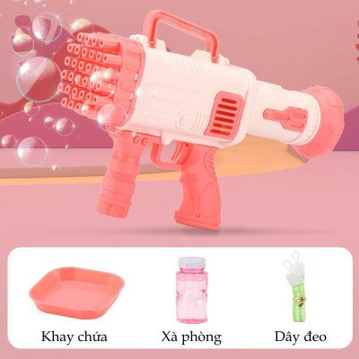 Đồ chơi máy bắn bong bóng xà phòng loại lớn 32 nòng siêu mạnh. Doreamon Shop