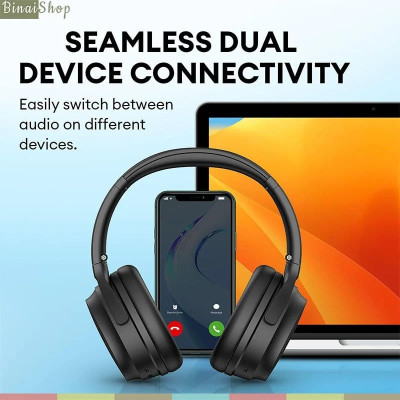 Edifier WH700NB - Tai Nghe Over-Ear Bluetooth V5.3, ANC, Wireless, Màng Loa 40mm , Kết Nối Thiết Bị Kép, Sử Dụng 68 Giờ - Hàng chính hãng