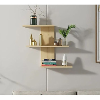 Kệ Gỗ Trang Trí Treo Tường Juno Sofa CTKT512 KT 70 x 60 x 21.7cm