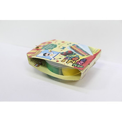 Hộp Đất Sét Học Tập Nhẹ 4 Màu DonerLand LA02028 (32g)