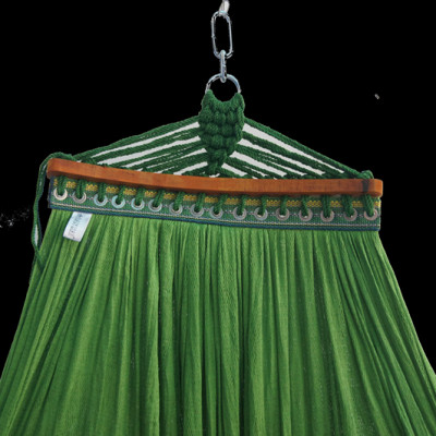 Bộ võng xếp BAN MAI: khung inox VIP và lưới mềm dày 99 ( Giao màu ngẫu nhiên )