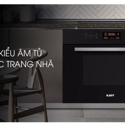 Lò nướng âm tủ KAFF KF-T90S - 67L Màu Đen - Hàng Chính Hãng