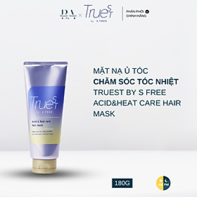 Mặt nạ ủ tóc chăm sóc tóc nhiệt Truest by S FREE Acid&Heat Care Hair Mask