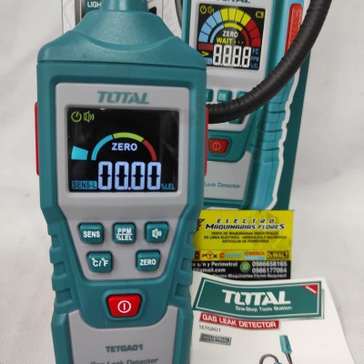 MÁY ĐO RÒ RỈ KHÍ GAS KỸ THUẬT SỐ 0 ~ 9999PPM (METAN) TOTAL TETGA01 - HÀNG CHÍNH HÃNG