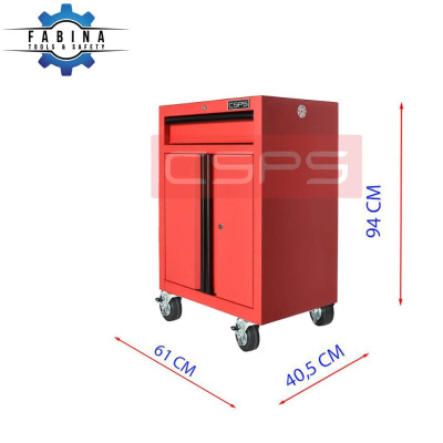 Tủ dụng cụ CSPS 61cm - 01 hộc kéo màu đỏ