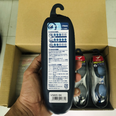 Kính bơi Nhật Bản hiệu VIEW V500S BK Chống Tia UV Chống Sương Mù (Đen) - Hàng chính hãng 100% sản xuất tại Nhật Bản
