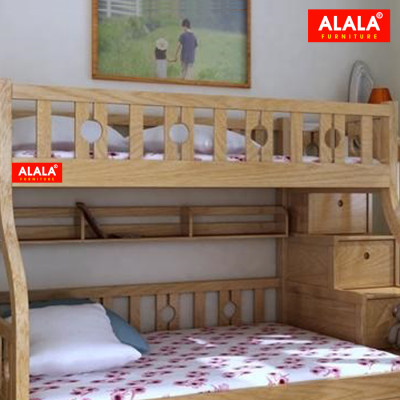 Giường tầng ALALA116 cao cấp/ Miễn phí vận chuyển và lắp đặt/ Đổi trả 30 ngày/ Sản phẩm được bảo hành 5 năm từ thương hiệu ALALA/ Chịu lực 700kg