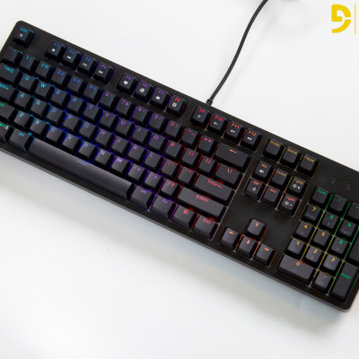 Bàn phím quang cơ Gaming Fuhlen CYBER Led Rainbow 16 chế độ, bảo hành 24 tháng- Hàng chính hãng