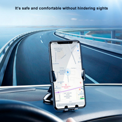 Giá đỡ điện thoại Ô tô Baseus Osculum Car Mount đầu kẹp điện thoại xoay 360 độ cao cấp - Hàng chính hãng