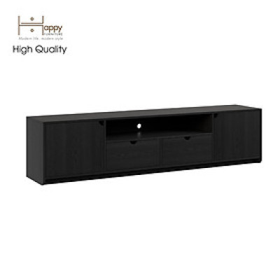 [Happy Home Furniture] CIRCLE , Kệ TIVI 2 cánh mở - 2 ngăn kéo , 200cm x 40cm x 48cm ( DxRxC), KTV_018