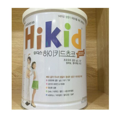 Bộ 2 Hộp Sữa Hikid vị Socola thơm ngon bổ dưỡng 650g - Hàng Nội địa Hàn
