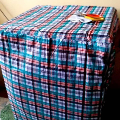 Áo che máy giặt cửa trên , vải dù  chống thấm siêu bền ,  chống bụi  , che mưa nắng cực tốt cho máy từ  6 -  15 kg , giao màu ngẫu nhiên