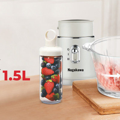 Máy xay đa năng Nagakawa NAG0823 (1,5L – 250W) – Hàng chính hãng