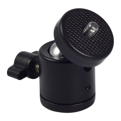 Đầu bi cầu xoay 360 độ ren 1/4 gắn tripod chân máy ảnh chân đèn - Hàng chính hãng