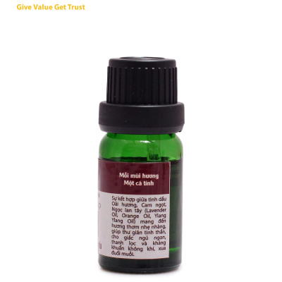 TD10ml-KX8 Combo Tinh Dầu Giấc Ngủ Ngọt Ngào Peace Mass 10ml - Bộ Kẹp Xe Ô tô - Sweet Sleep