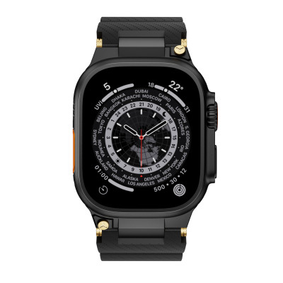 Dây Silicone Đầu Nối Kim Loại Sport cho Apple Watch Ultra 1/2 & Apple Watch Series 4/5/6/7/8/9/SE/10 Size 44/45/46/49mm - Hàng Chính Hãng