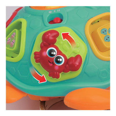 Đồ Chơi Rùa Con Học Hình Khối Và Màu Sắc WINFUN 240301