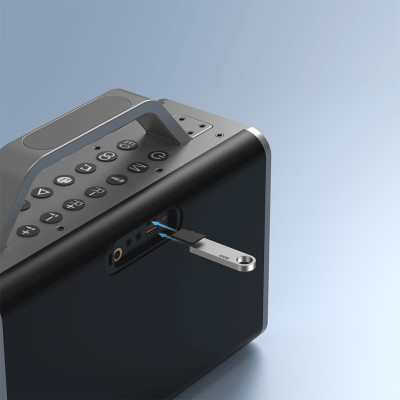 Loa karaoke kháng nước SOUNARC K2 ( Tặng kèm 2 Micro) - Hàng Chính Hãng