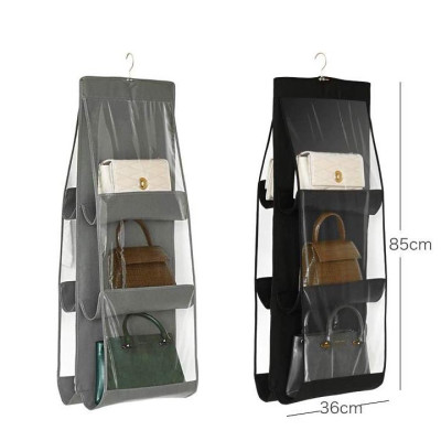 Túi treo giỏ xách 6 ngăn 3 tầng đa năng, tiện lợi 36x85cm