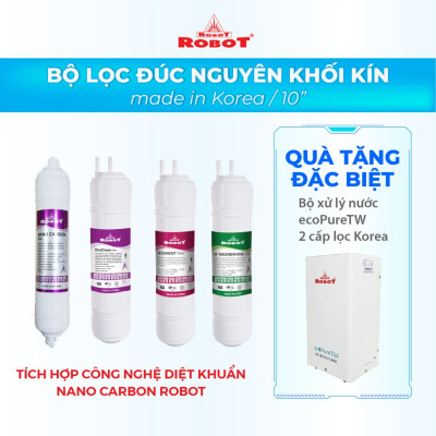 Máy Lọc Nước Điện Giải Ion Kiềm ROBOT IonQueen 1314 Chế Độ Nóng Nguội Lạnh - 13 Tấm Điện Cực Titanium Phủ Platium - Hàng Chính Hãng