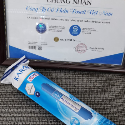 Combo 8 lõi lọc nước Karofi Hàng chính hãng dùng cho máy lọc nước Karofi S-S038