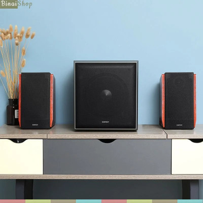 Edifier R1700BTs - Loa Bookself Kiểm Âm, Bluetooth 5.0 / RCA Kép / Sub Out, Công Suất 66W - Hàng chính hãng