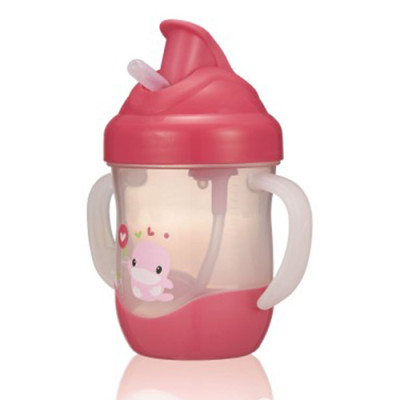 KU.KU Duckbill Bình nước cho bé từ 9 tháng tuổi chống sặc nhựa PP 200ml ku5452a