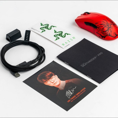 [Mới, hàng chính hãng] Chuột không dây Razer DeathAdder V3 Pro-Faker Edition_Bảo hành 24 tháng