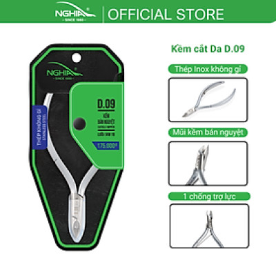 Kềm Cắt Da Thép Không Gỉ Kềm Nghĩa D-09(14)