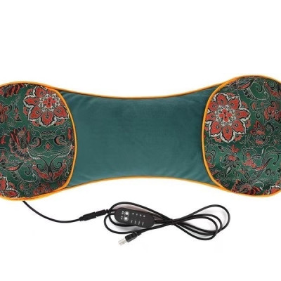 Gối ChườmẤm Cổ Gáy Ngải Cứu, Gối Ngải Cứu Cắm Điện Làm Nóng Cổ Giúp Giảm Đau Vai Gáy, Gối Kê Cổ Thảo Dược