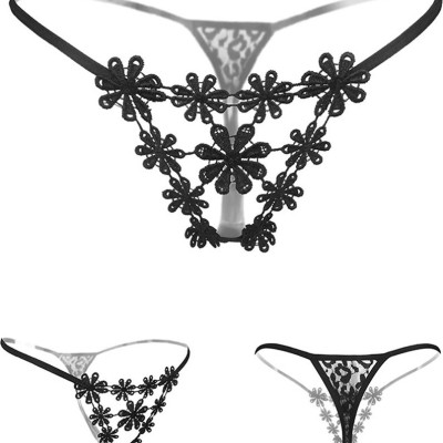  Quần lót nữ hình hoa - Màu xanh biển