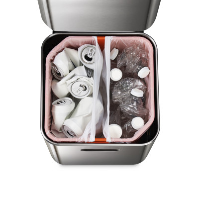 Joseph Joseph - Thùng rác 2 ngăn cao cấp Totem Compact 40L Waste & Recycling Bin 001044