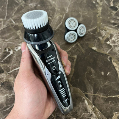 Máy cạo râu khô và ướt cao cấp Hà Lan Philips Norelco S9731